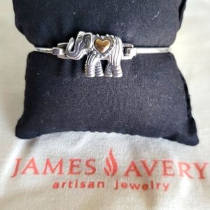 Retired James Avery Elephant Bracelet